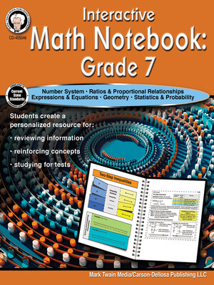 cover image of Interactive Math Notebook Resource Book, Grade 7
